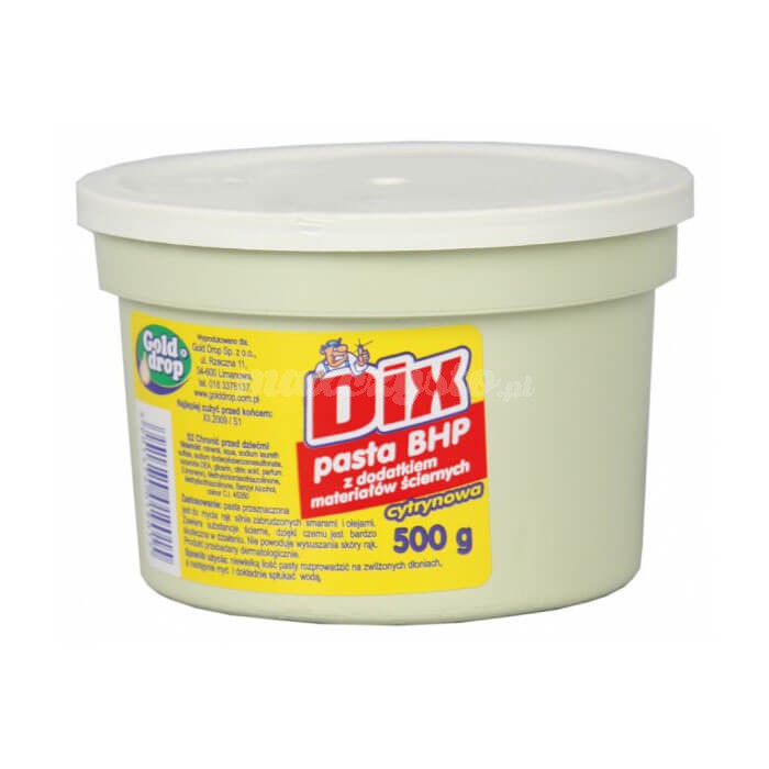 Gold Drop Dix Pasta BHP (cytrynowa) 500g