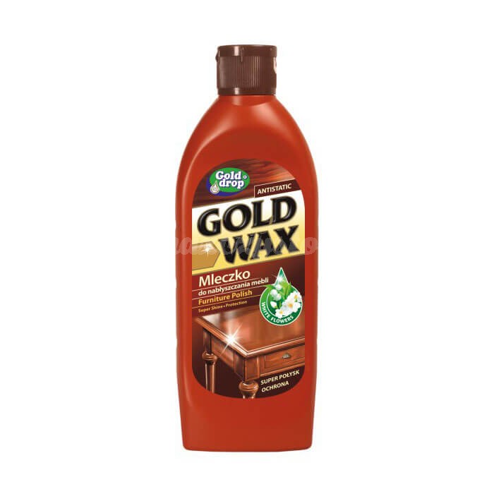 Gold Drop Gold Wax Mleczko do pielęgnacji mebli 250ml