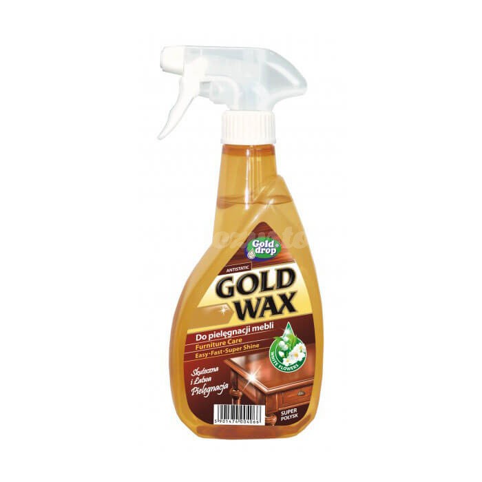 Gold Drop Gold Wax Preparat do pielęgnacji mebli 400ml