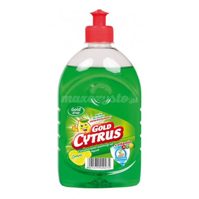 Gold Drop Gold Cytrus Płyn do mycia naczyń 500ml