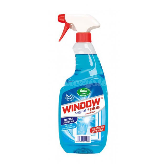 Gold Drop Window Plus Płyn do mycia szyb i luster 750ml (ammonium)