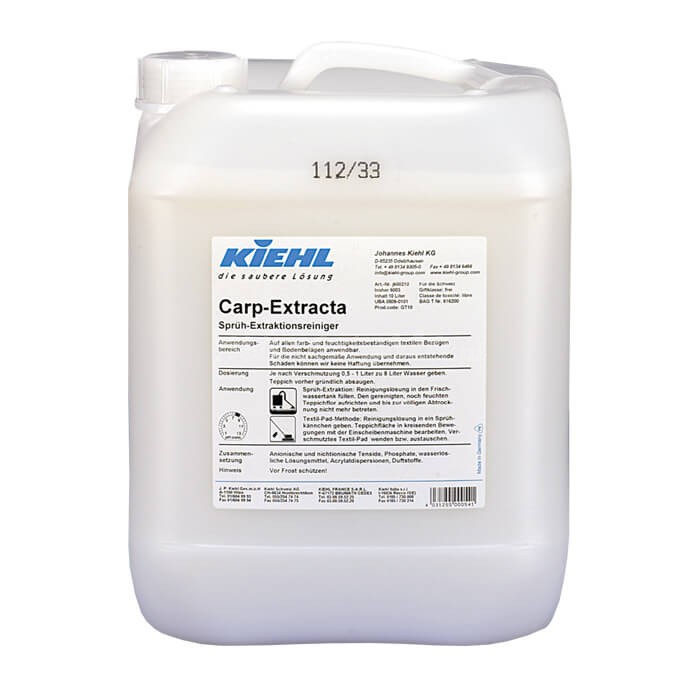 Kiehl Carp Extracta 10L Płyn do ekstrakcyjnego czyszczenia dywanów