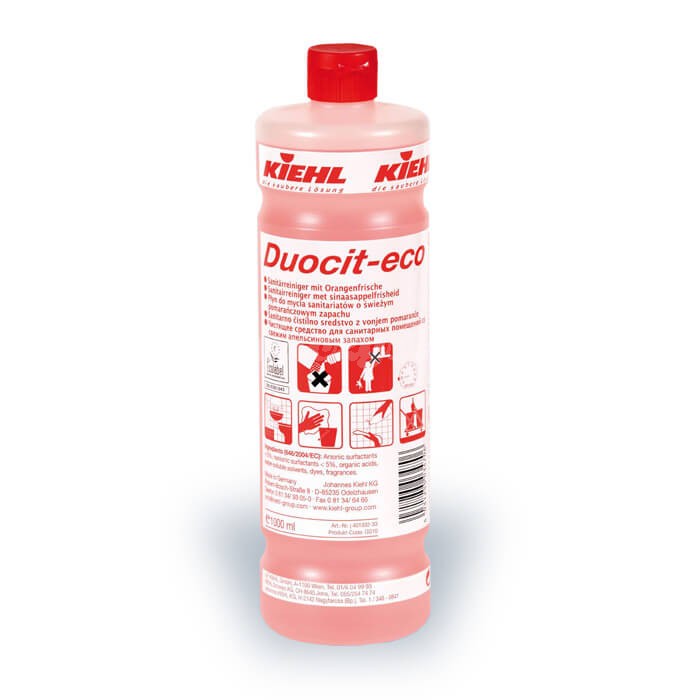 Kiehl Duocit Eco 1L Płyn do mycia sanitariatów o świeżym pomarańczowym zapachu