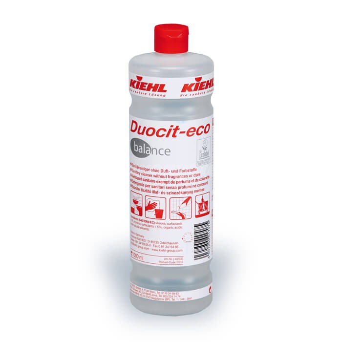 Kiehl Duocit Eco Balance 1L Płyn do mycia sanitariatów bez barwników i substancji zapachowych