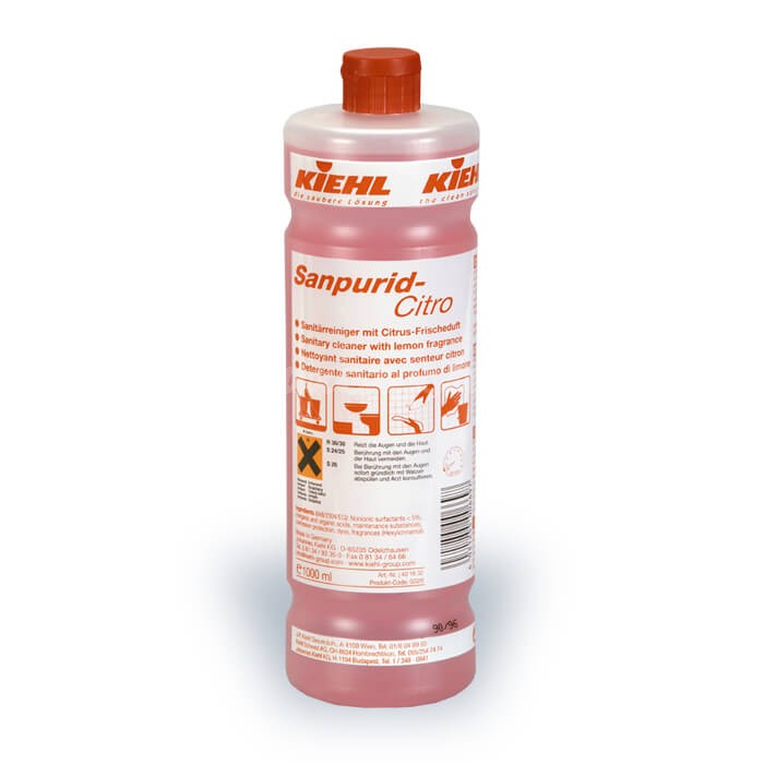 Kiehl Sanpurid Citro 1L Płyn do mycia sanitariatów o świeżym cytrusowym zapachu