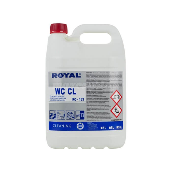 Royal WC CL 5L RO-133 do czyszczenia powierzchni i urządzeń sanitarnych