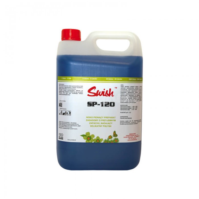 Swish SP 120 Nisko Pieniący Preparat Zasadowy o Przyjemnym Zapachu 5L