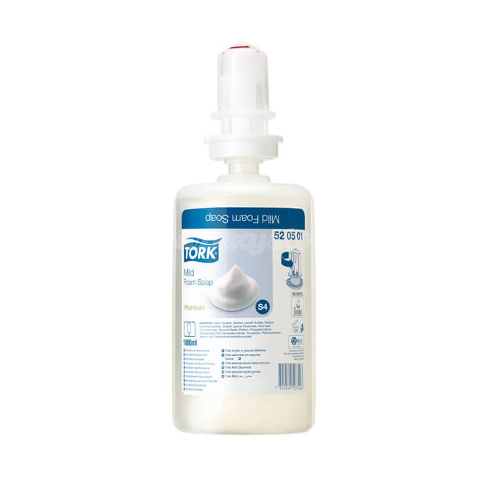 Tork mydło w piance delikatne 520501