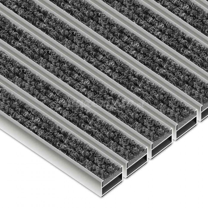 Wycieraczka Aluminiowa Clean Ryps (Wkład Tekstylny)