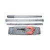 Numatic stelaż uniwersalny 40cm kij aluminiowy, składany 135cm (627618) 
