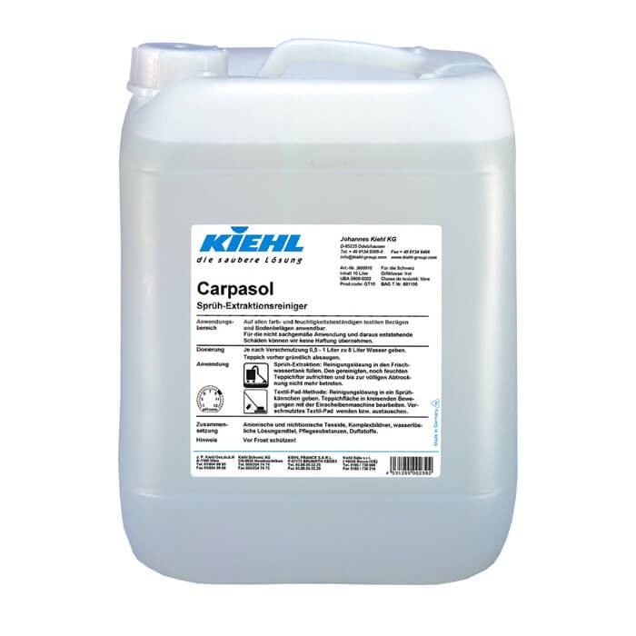 Kiehl Carpasol 10L Płyn do ekstrakcyjnego prania dywanów
