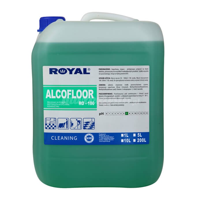 Royal RO-100 Alcofloor 5L środek myjąco-pielęgnujący na bazie alkoholu
