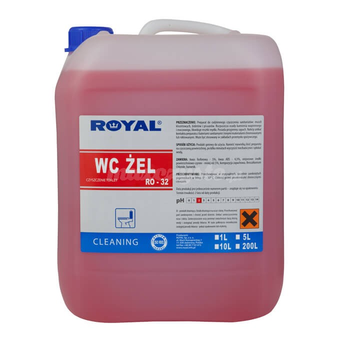 Royal RO-32 WC ŻEL 5L Preparat do codziennej pielęgnacji sanitariatów