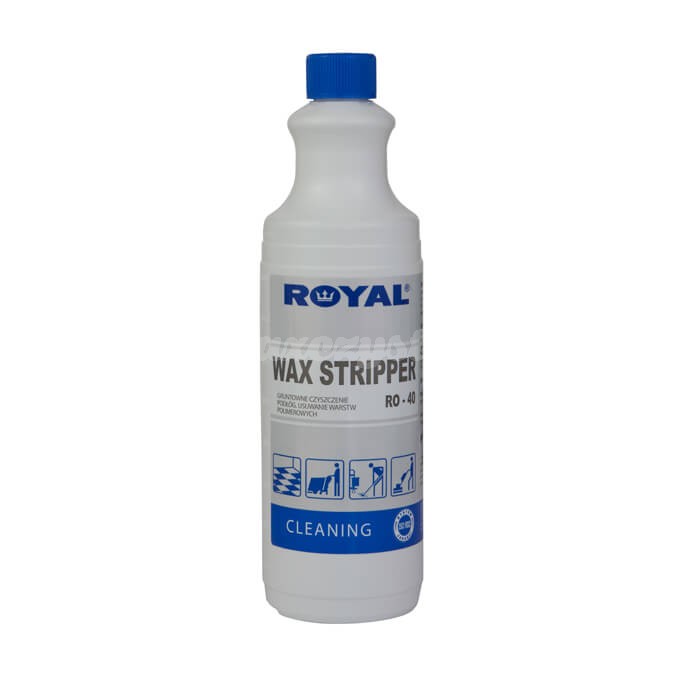 Royal RO-40 WAX STRIPPER 1L Niskopieniący preparat do gruntownego czyszczenia podłóg