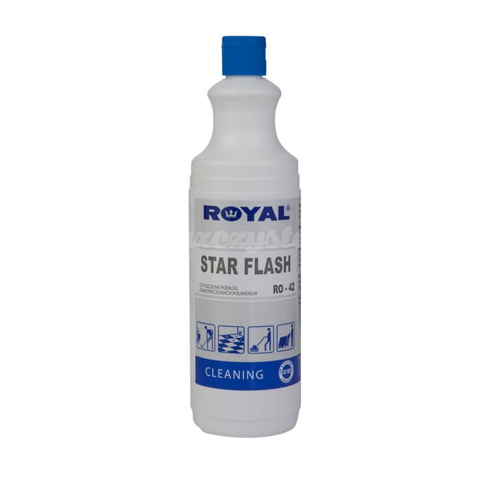 Royal RO-42 Star Flash 1L Preparat na bazie polimerów do mycia i pielęgnacji podłóg