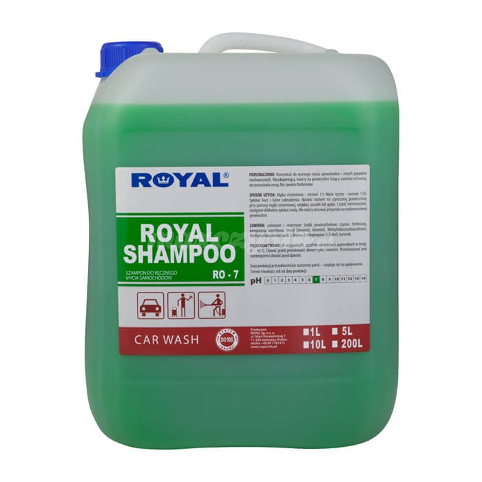 Royal RO-7 ROYAL SHAMPOO 5L Koncentrat do ręcznego mycia samochodów