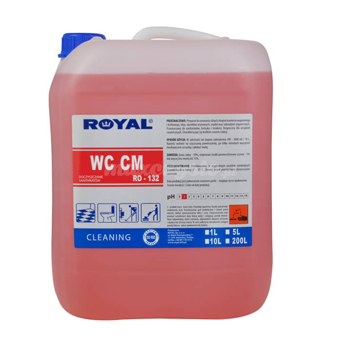 Royal RO-132 WC CM 5L Preparat do usuwania silnych złogów kamienia wapiennego