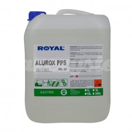 Royal RO-61 ALUROX PPS 5L Usuwa osadymineralne i rdzę z maszyn i urządzeń