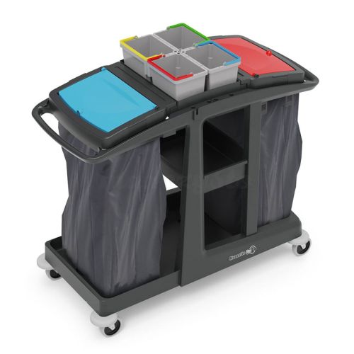 Numatic EM4 SRK21 – wózek serwisowy z dwoma uchwytami na worki 120 l