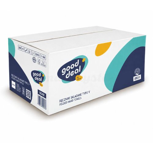 Lamix Good Deal 0031 – ręczniki papierowe składane ZZ, 3000 szt.