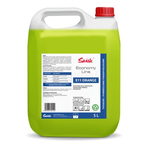 Swish E11 Orange 5 L – koncentrat do mycia i pielęgnacji podłóg