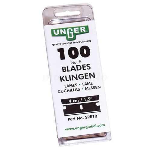 Unger Ostrza z Weglowej Stali Carbon steel blades for glass scraper SRB10