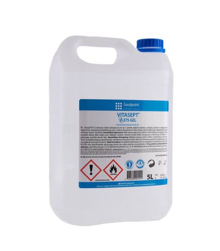 Vitasept® E75 GEL preparat w żelu do dezynfekcji rąk 5L
