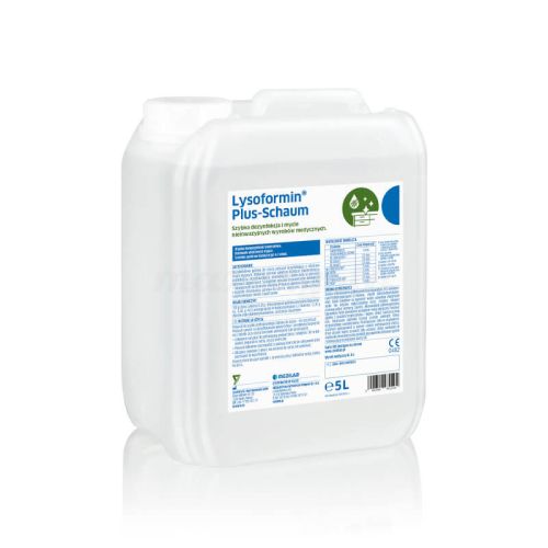 Lysoformin Plus-Schaum 5l preparat w postaci piany do szybkiej dezynfekcji