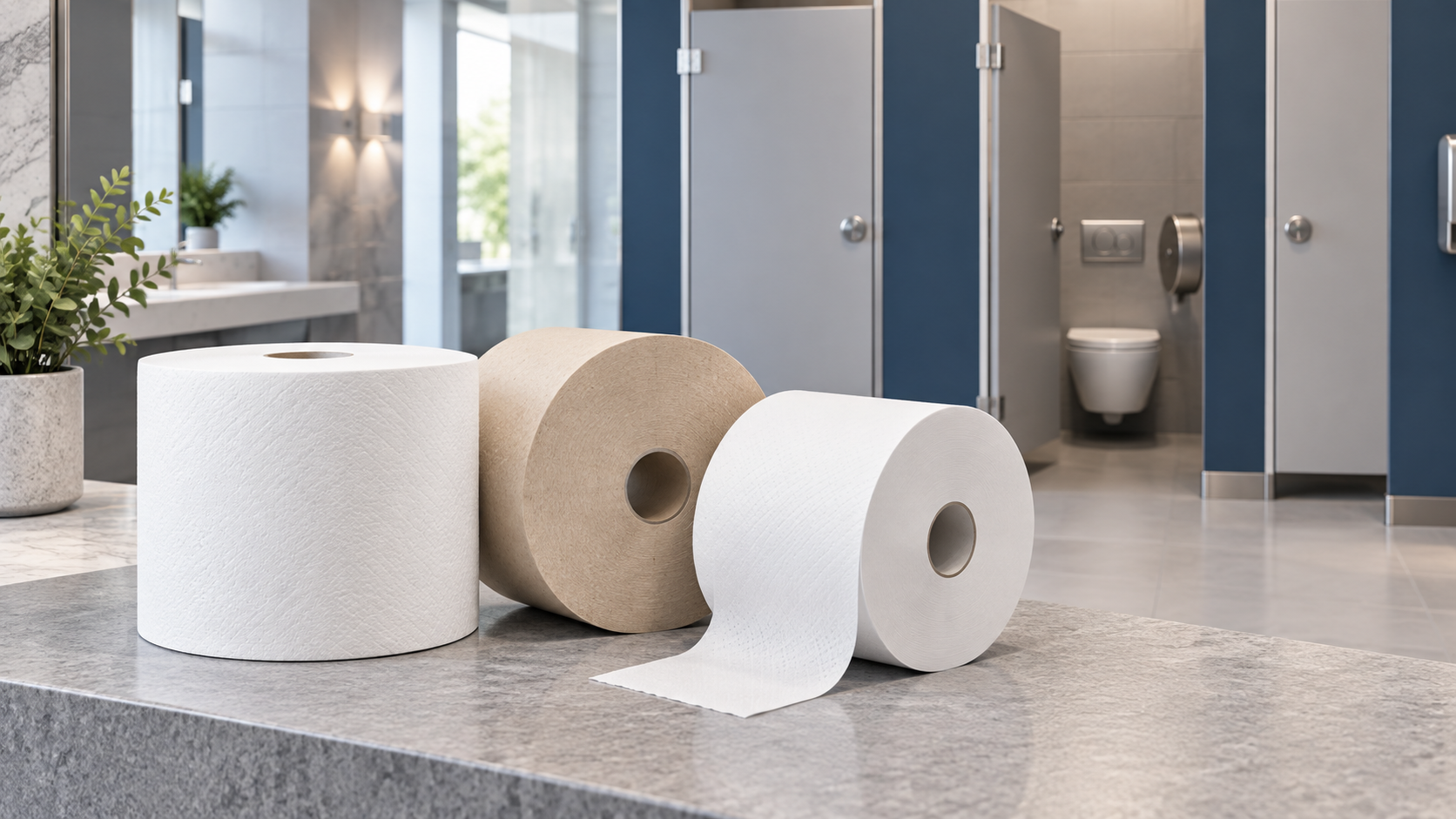 Papier toaletowy Jumbo – jaki wybrać do firmy, hotelu i toalety publicznej?